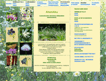 Tablet Screenshot of ahonalku.fi